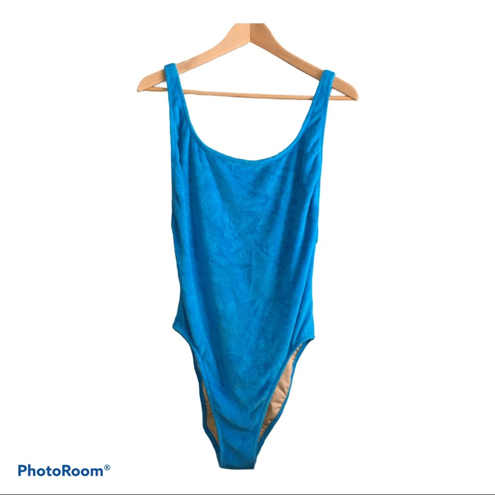 J.Crew One Piece Terry Cloth Swimsuit Size 12